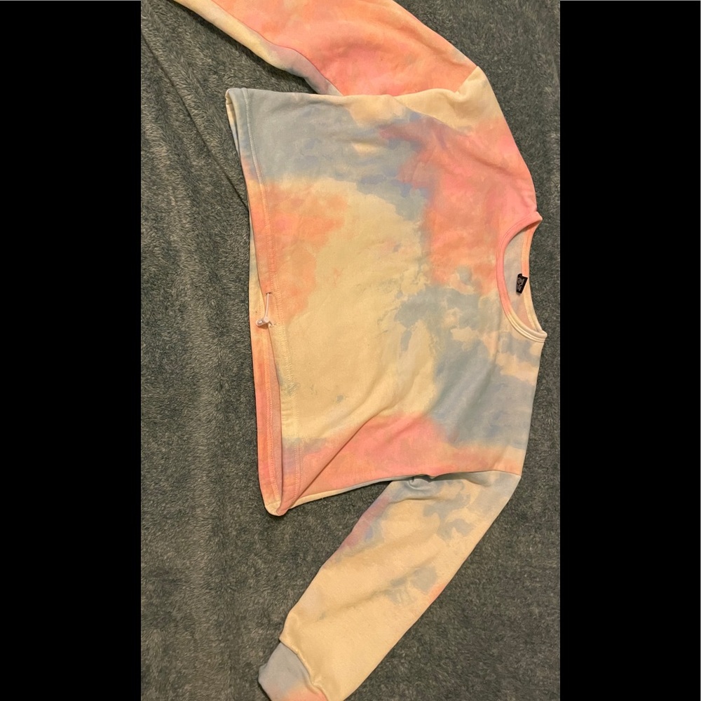 Women’s XL, tie dye, crop top, brand new